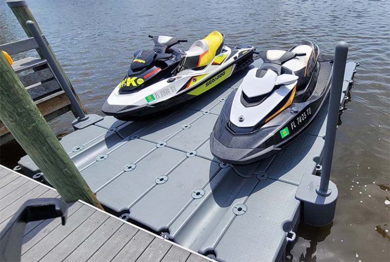 floating jet ski dock