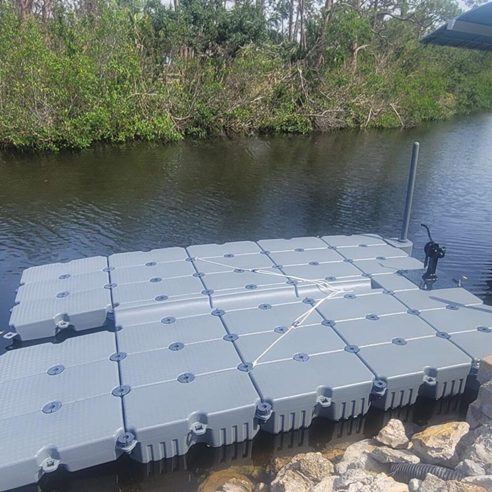 floating gulf stream boat dock