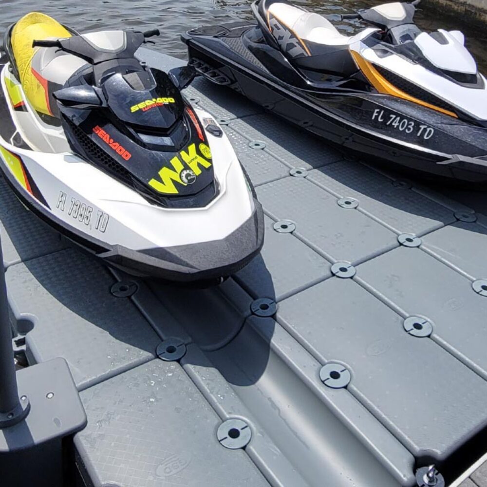 jet ski dock by gulfstream docks