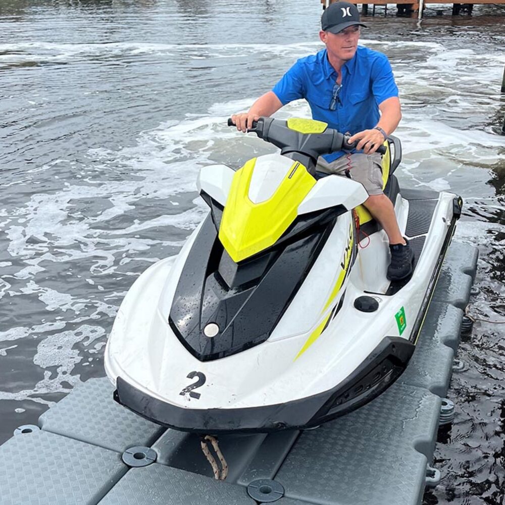 floating jet ski dock
