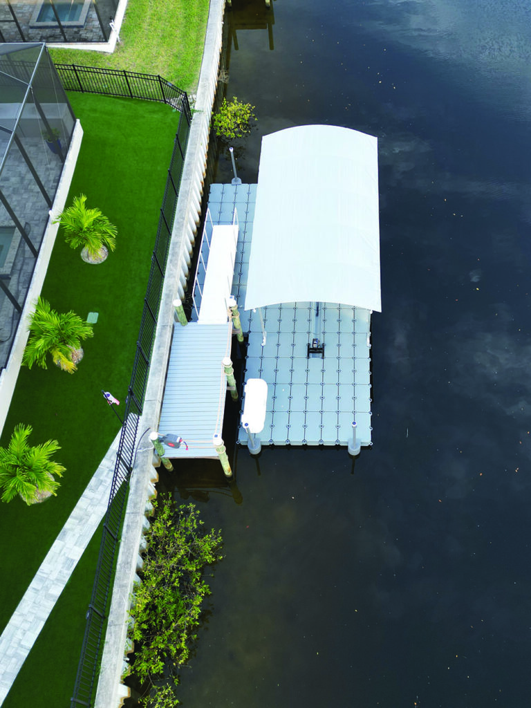 Gulf Stream Dock Showcased With New Awning